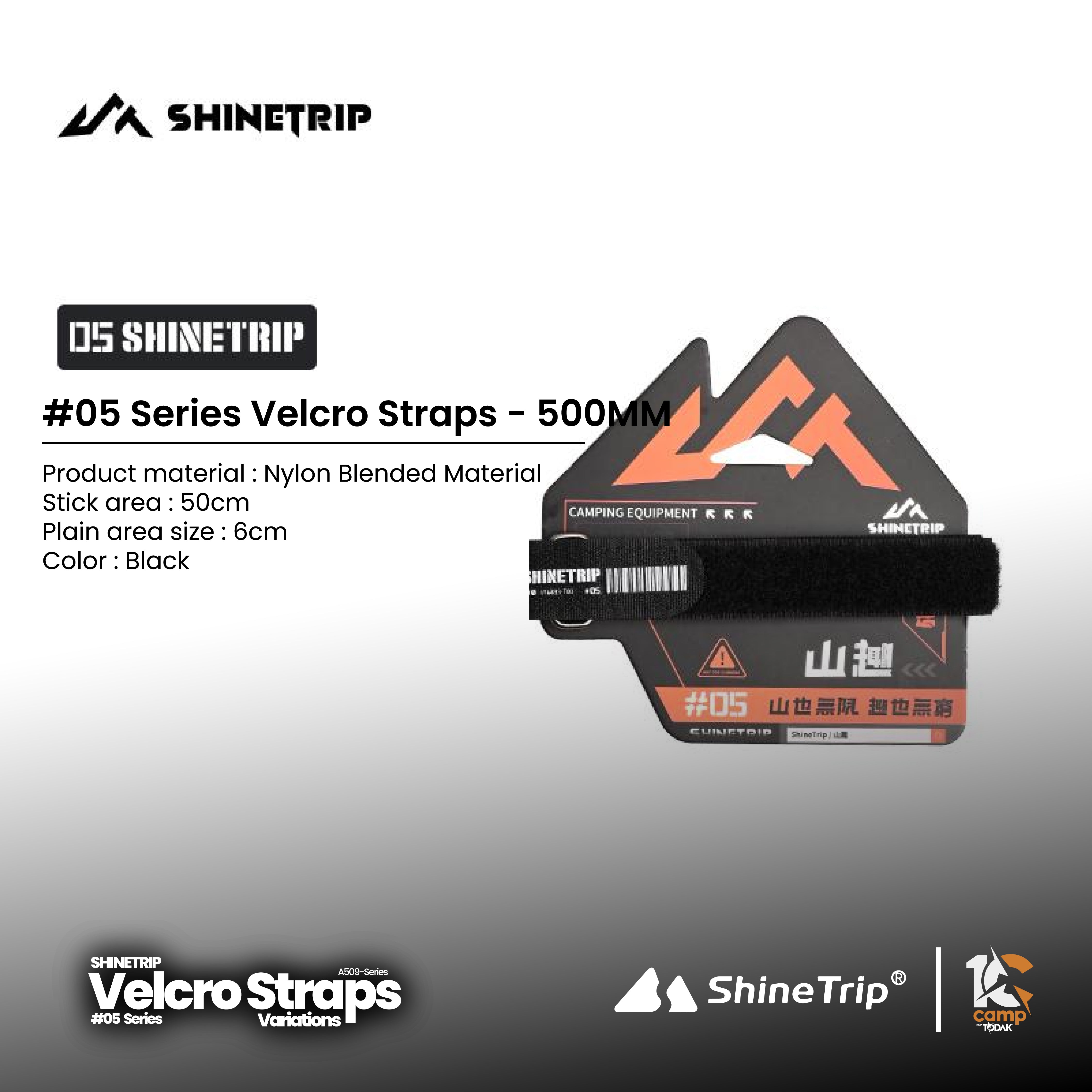 Set Tali Velcro Shinetrip #05