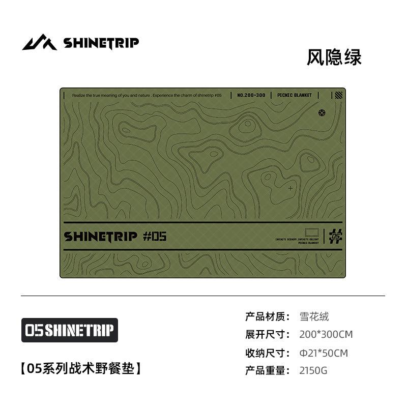 Tikar Picnic Taktikal Shinetrip Contour