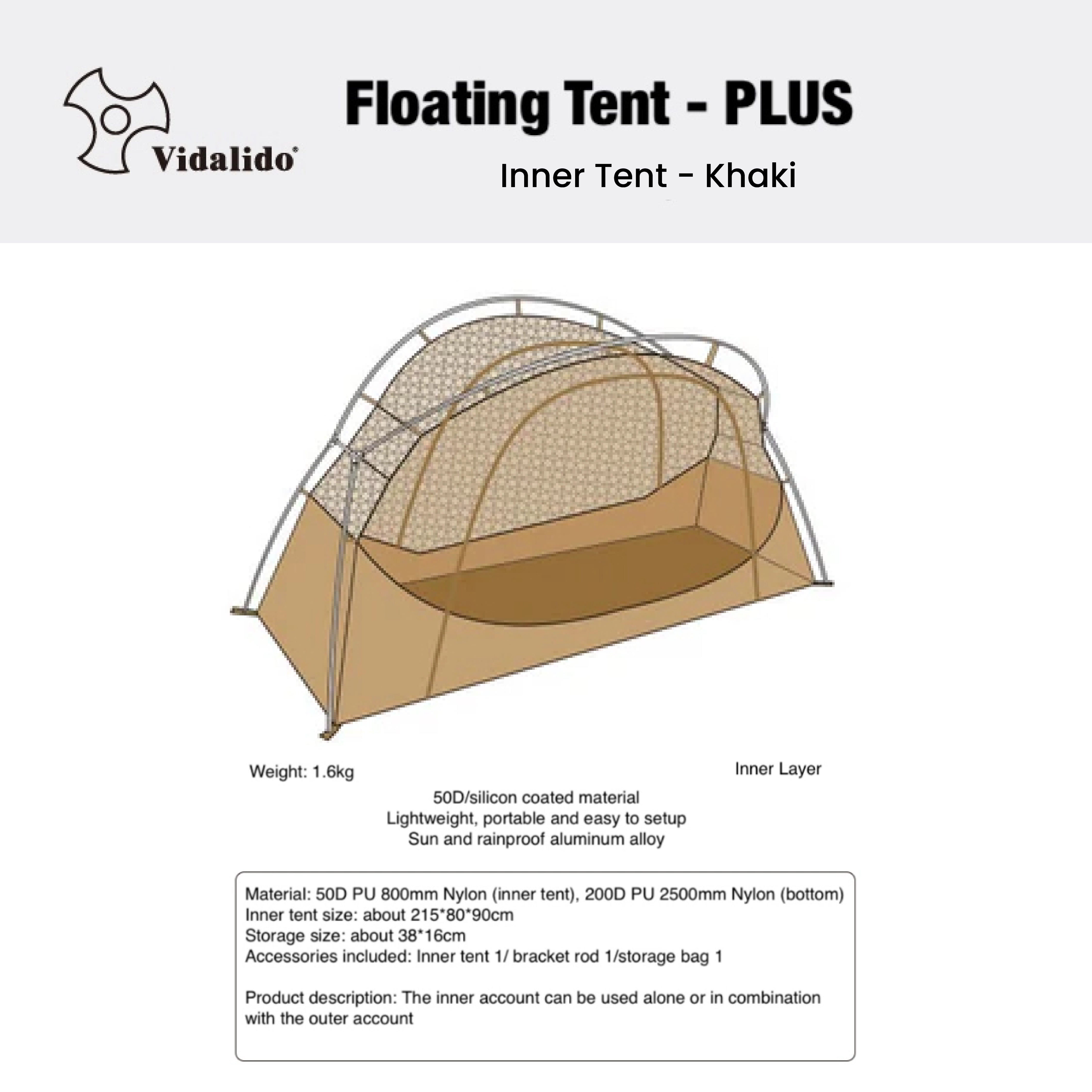 Flysheet Vidalido Floating Plus Tarp
