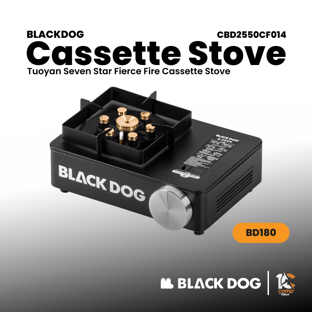 BLACKDOG CBD2550CF014 Tuoyan - Seven-star fierce fire cassette stove