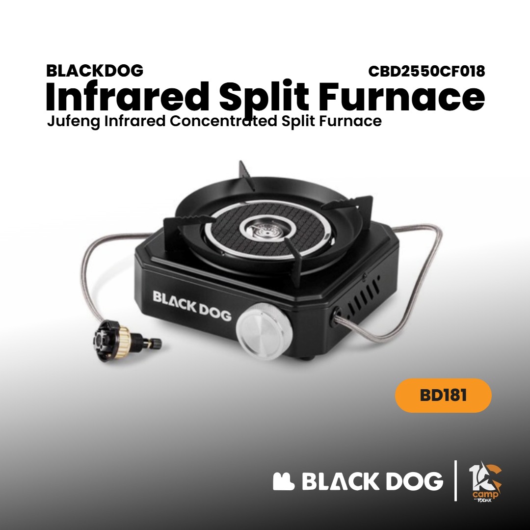 BLACKDOG CBD2550CF018 Jufeng - Infrared Energy Concentrated Split Furnace